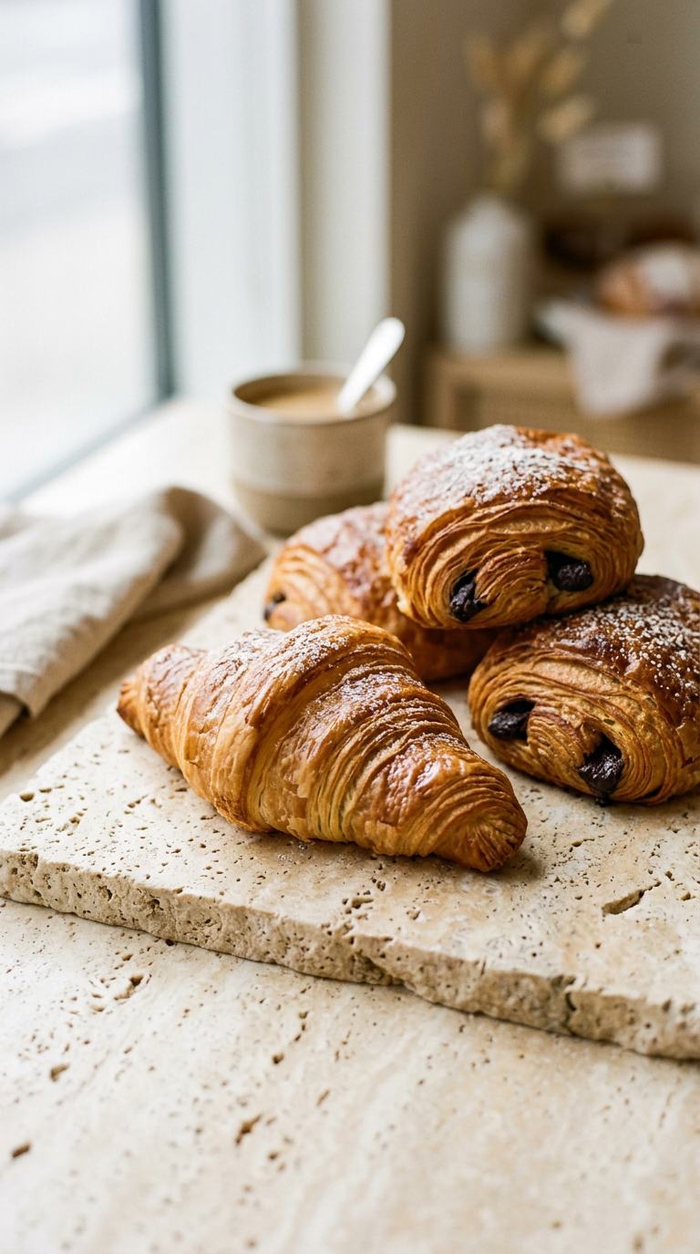 Interpretación visual de viennoiserie